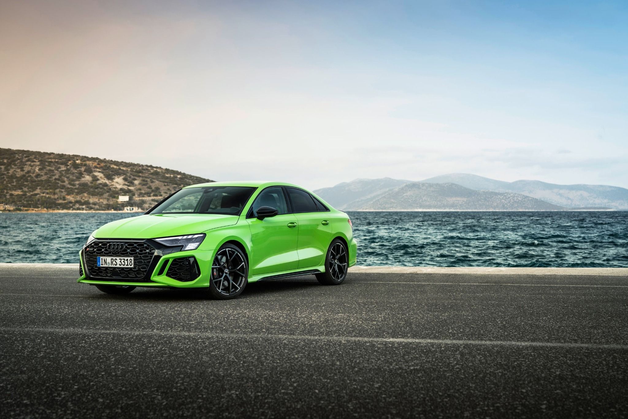 2021 Green Audi RS3 Main Image