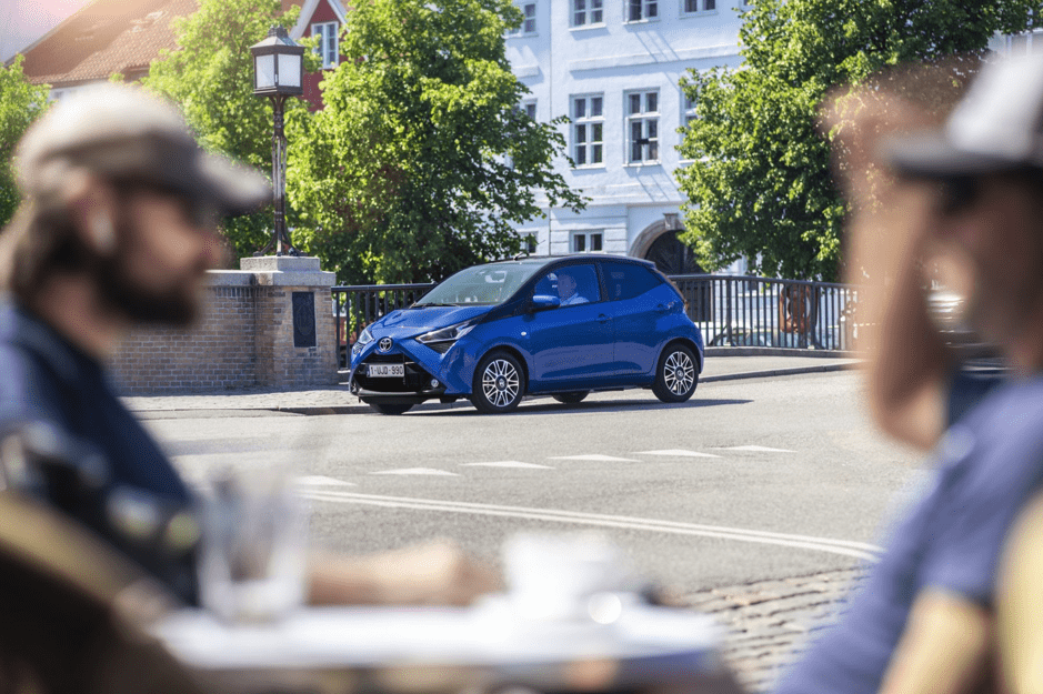 Blue Toyota