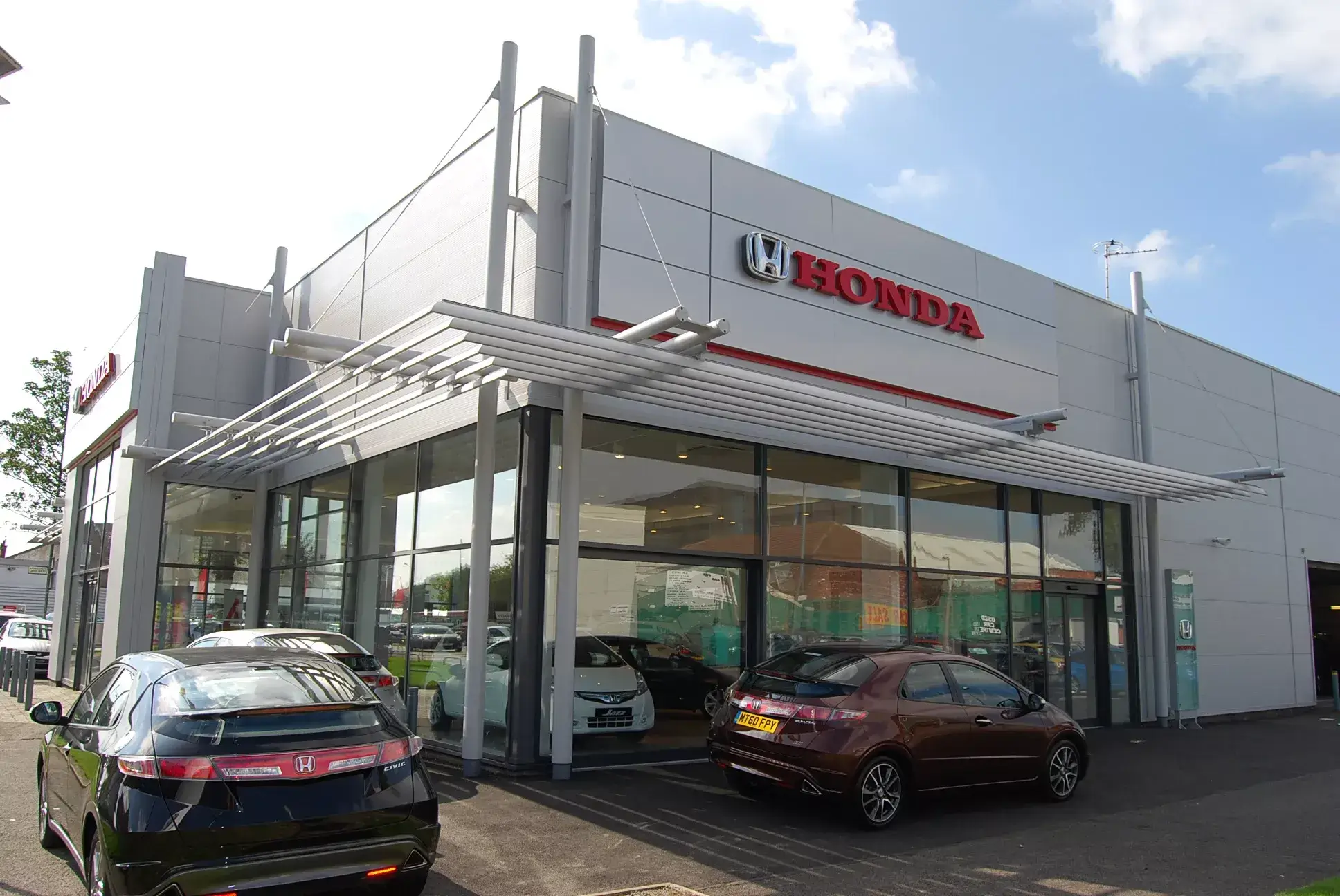 A Honda dealership